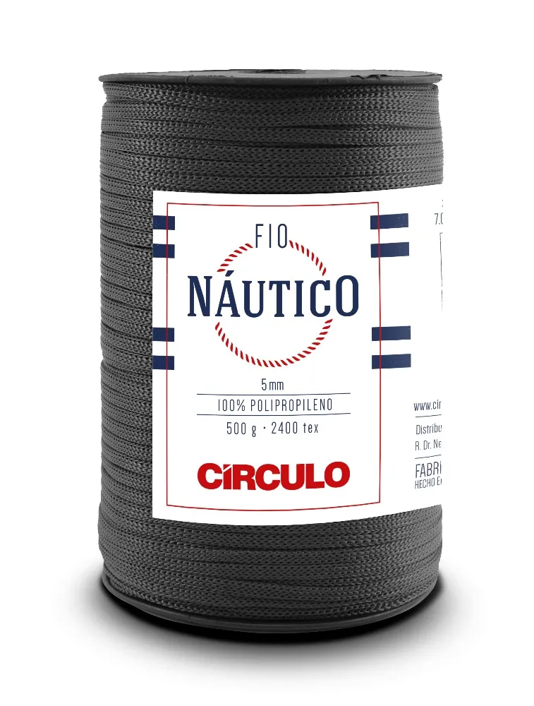 8797 FIO CIRCULO NAUTICO 5MM 500G 100%PP