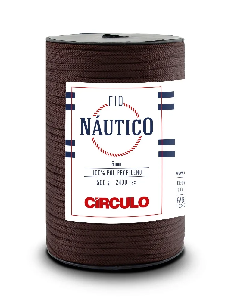 7393 FIO CIRCULO NAUTICO 5MM 500G 100%PP