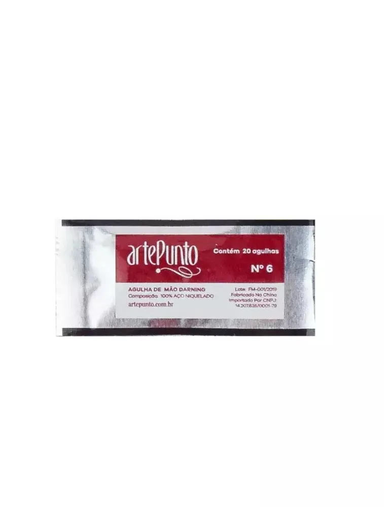 0006 AGULHA MAO ARTEPUNTO C20