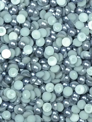 0150 MEIA PEROLA CIRCULO 6MM 250G 100%ABS