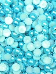 0130 MEIA PEROLA CIRCULO 8MM 250G 100%ABS