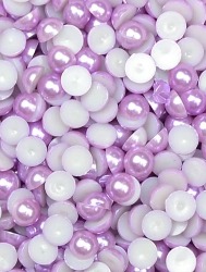 0120 MEIA PEROLA CIRCULO 8MM 250G 100%ABS