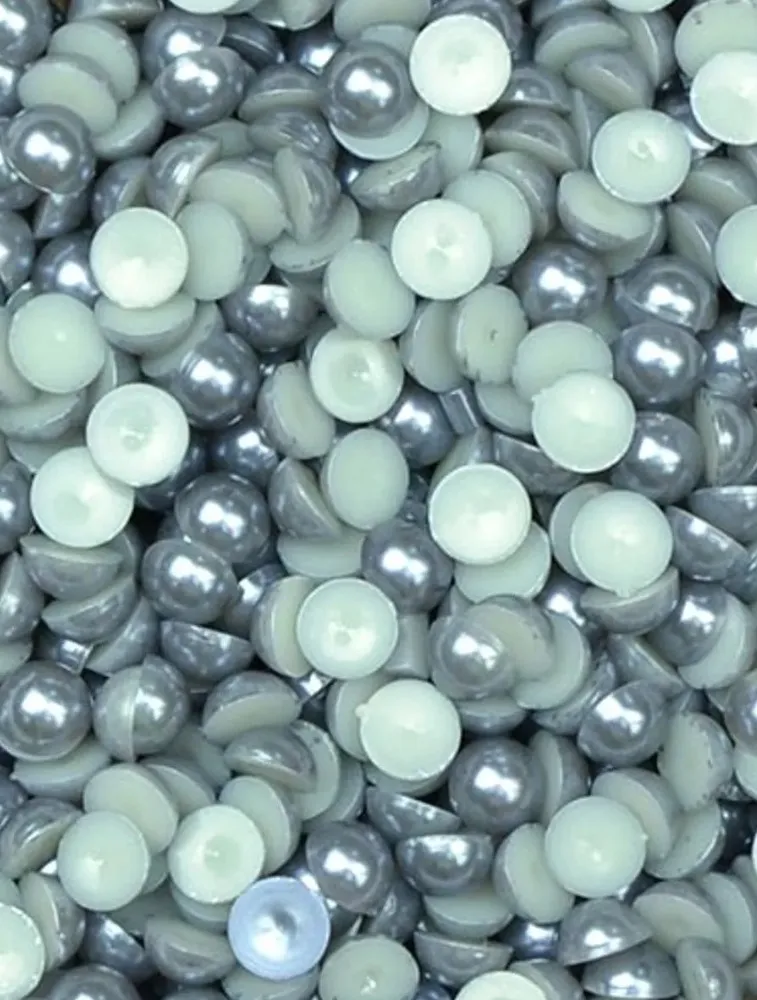 0150 MEIA PEROLA CIRCULO 8MM 250G 100%ABS