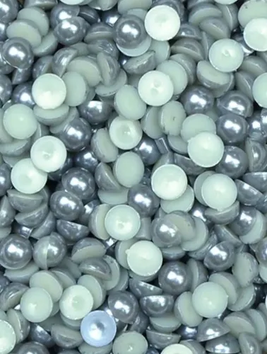 0150 MEIA PEROLA CIRCULO 8MM 250G 100%ABS