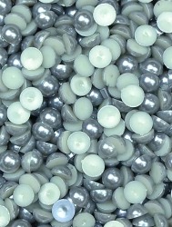 0150 MEIA PEROLA CIRCULO 8MM 250G 100%ABS