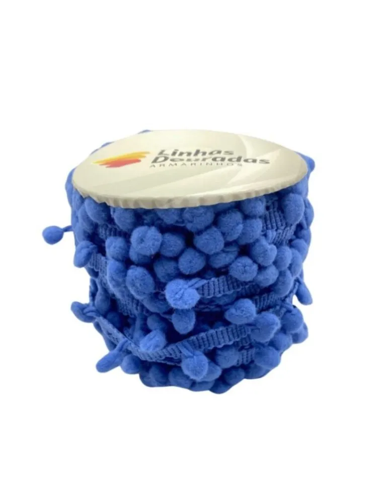 0214 FRANJA POMPOM LD 6 10MM 20M 100%PA