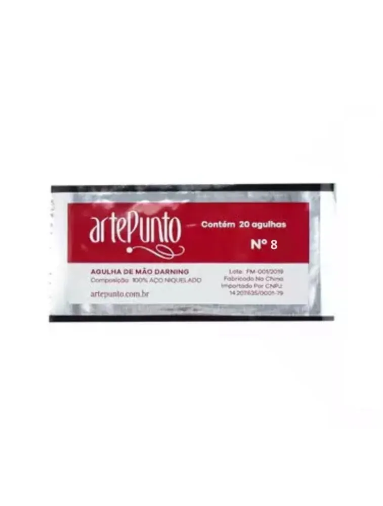 0008 AGULHA MAO ARTEPUNTO C20