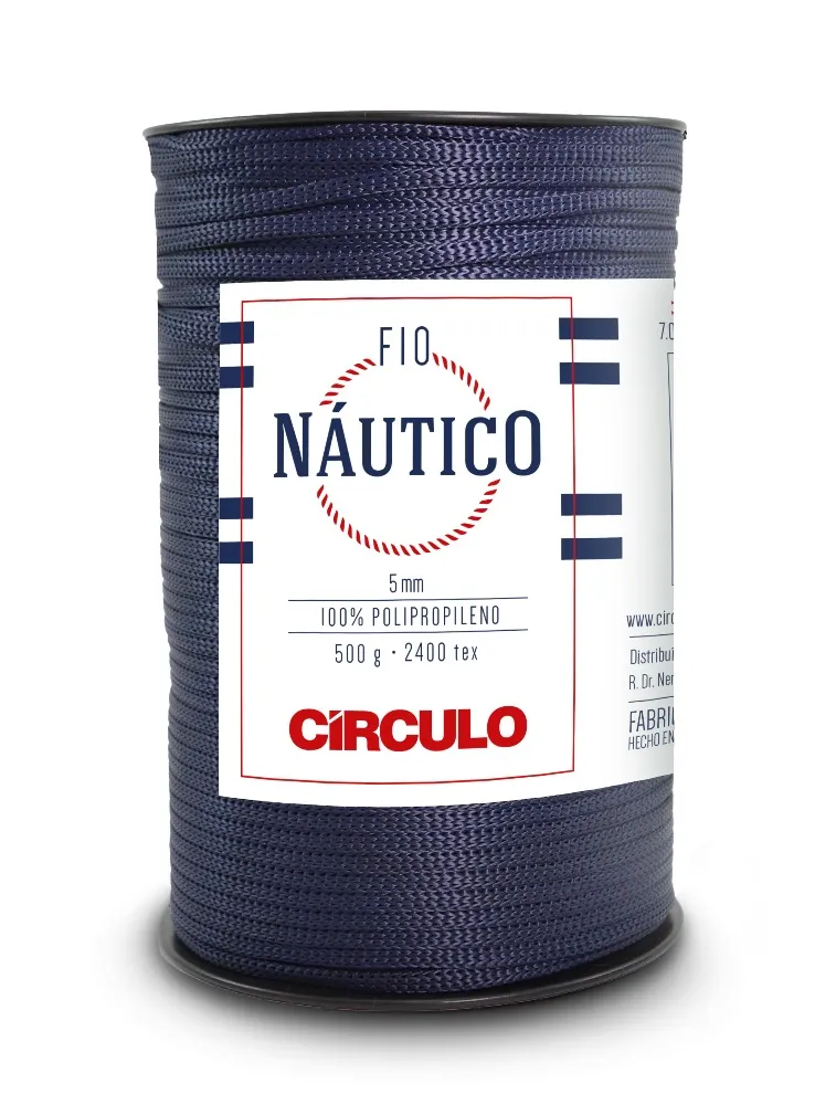 2856 FIO CIRCULO NAUTICO 5MM 500G 100%PP