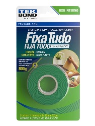 19MM FITA ADESIVA TEKBOND DUPLA FACE INT 2M