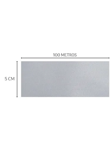 0307 FITA REFLETIVA NYBC N1 5,0CM 100M 100%PES