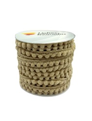0236 FRANJA POMPOM LD 5 6MM 20M 100%PA