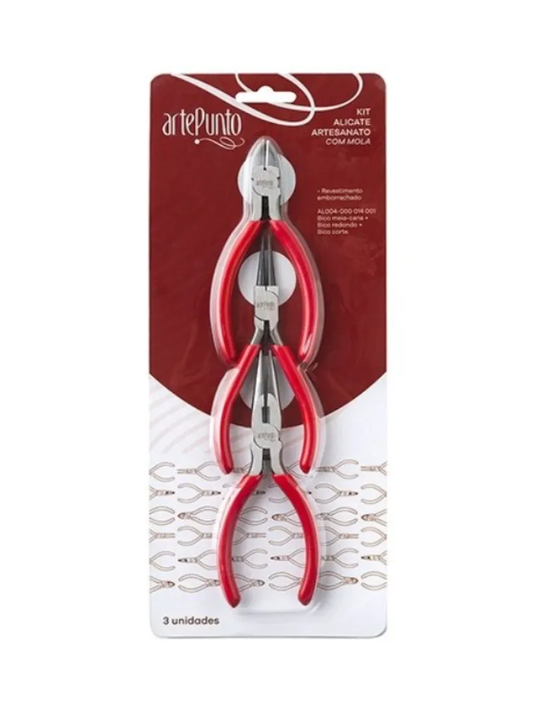 AL004 KIT ALICATE ARTEPUNTO ARTESANATO C3
