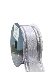 0077 FITA LULITEX CETIM SILVER 40MM 10M 100%PES