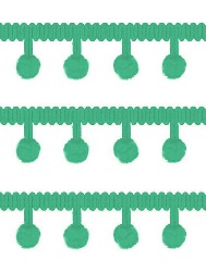 0110 PASSAMANARIA ROMA POMPOM 70201 20M 100%PES