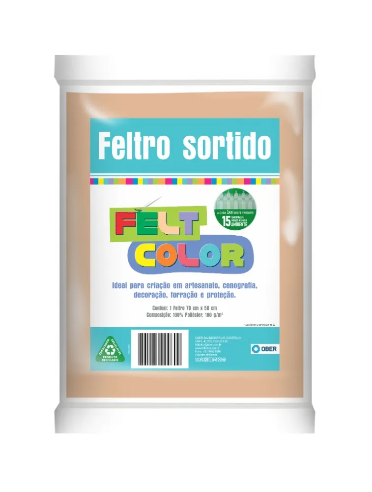ROSE FELTRO OBER 50X70CM 100%PES