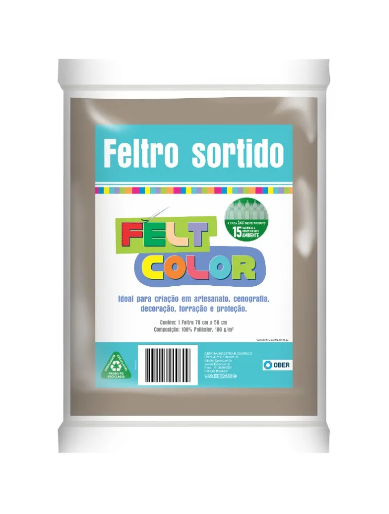 BEGE FELTRO OBER 50X70CM 100%PES