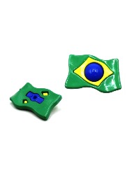 *7251 BOTAO KR BANDEIRA BRASIL C25