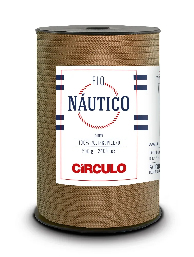 7831 FIO CIRCULO NAUTICO 5MM 500G 100%PP