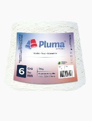 0001 BARBANTE PLUMA 6 1KG 85%CO
