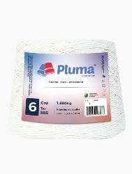 0001 BARBANTE PLUMA 6 1,8KG 85%CO