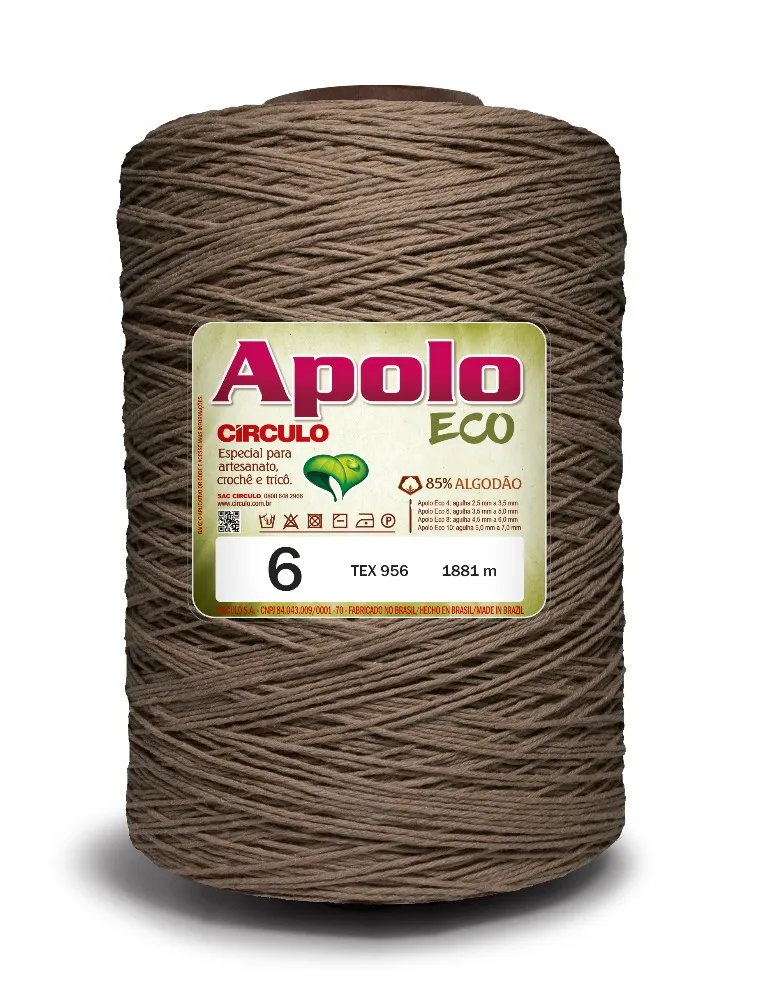 7466 BARBANTE CIRCULO APOLO 6 1,8KG 85%CO