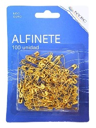 OURO ALFINETE NYBC SEGURANCA N0 C100