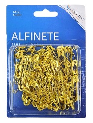 OURO ALFINETE NYBC SEGURANCA N2 C100