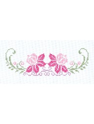 4185 FAIXA MARILDA 68 PONTO CRUZ 100%CO