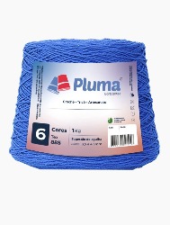 0025 BARBANTE PLUMA 6 1KG 85%CO