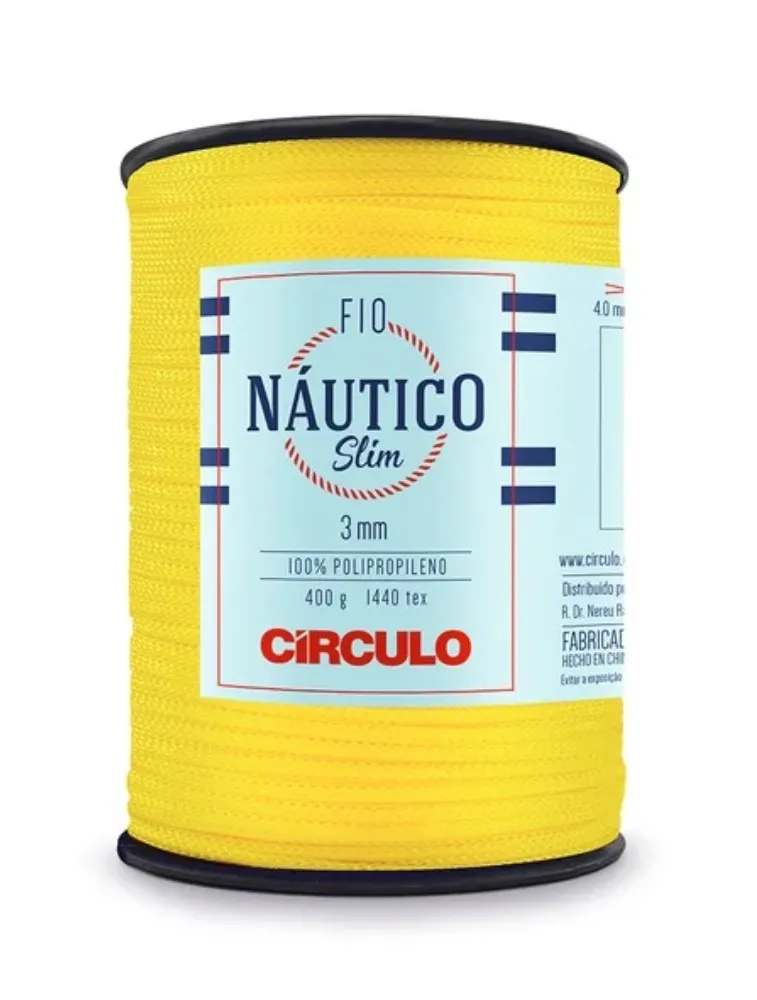 1289 FIO CIRCULO NAUTICO SLIM 3MM 400G 100%PP