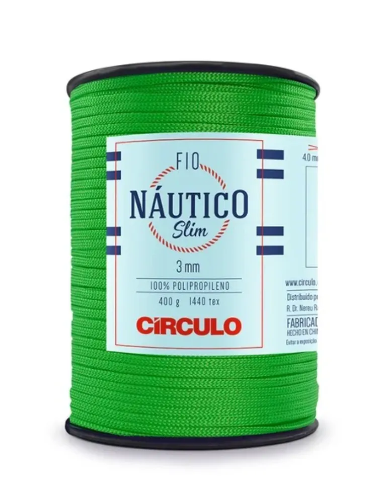 5247 FIO CIRCULO NAUTICO SLIM 3MM 400G 100%PP