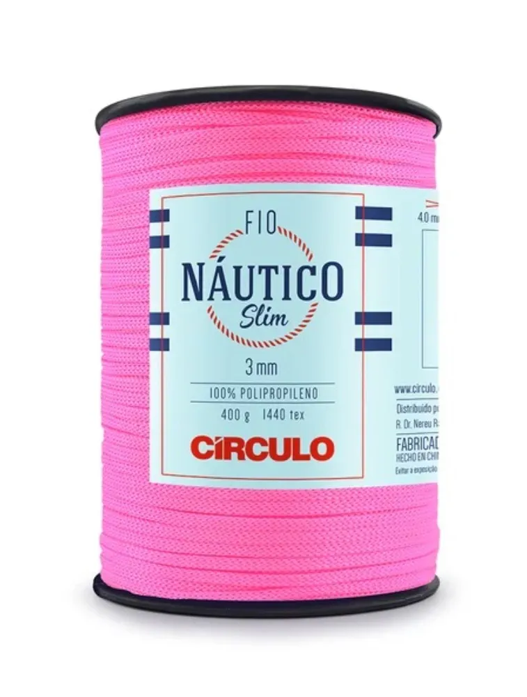 6011 FIO CIRCULO NAUTICO SLIM 3MM 400G 100%PP