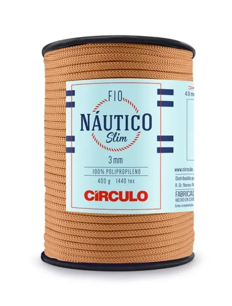 7404 FIO CIRCULO NAUTICO SLIM 3MM 400G 100%PP