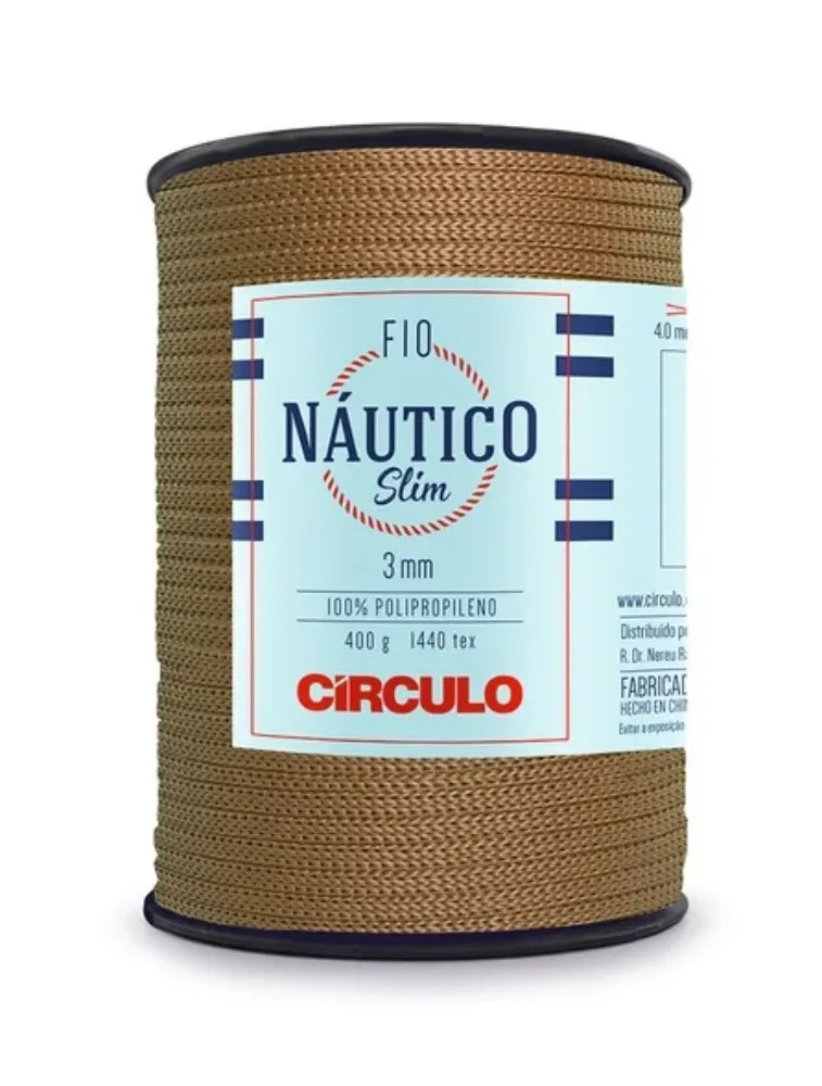 7831 FIO CIRCULO NAUTICO SLIM 3MM 400G 100%PP