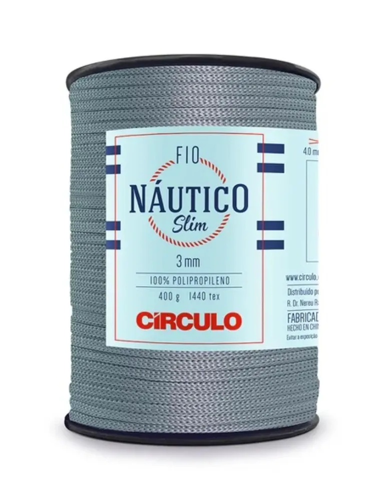 8333 FIO CIRCULO NAUTICO SLIM 3MM 400G 100%PP