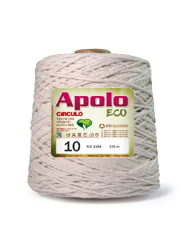 0020 BARBANTE CIRCULO APOLO 10 376M 85%CO