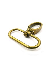 OURO MOSQUETAO ROMA 151379 4,2X 3,2CM C4 100%NI