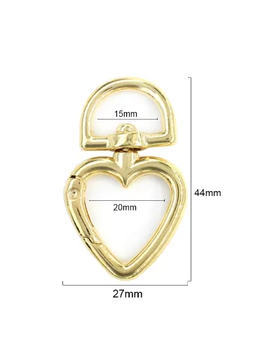 DOU. MOSQUETAO ROMA 151359 4,4X2,7CM C4 100%NI