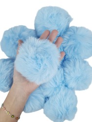 0177 POMPOM NYBC PELUCIA 100MM C25 100%PES