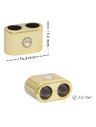 *DOU. TUBINHO DUPLO KR 9891 STRASS C100