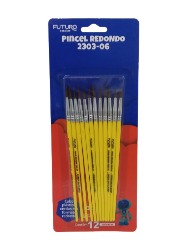 0006 PINCEL FUTURO REDONDO 2303-06 C12