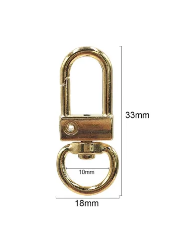 DOU. MOSQUETAO ROMA METAL 151337 33MM C4 100%NI
