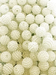 0238 PEROLA CRAQUELADA C/FURO RO.151136 12MM 50G