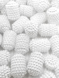 BC PEROLA CRAQUELADA OVAL C/FURO RO.151208 12X17MM 50G