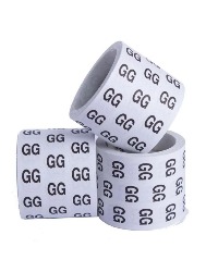 GG ETIQUETA PAPEL RO152079 1,3CM C3.960