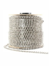 PTA. CORRENTE STRASS TOKBIJOUX SS12 ROLO C/100M