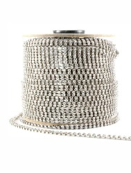 PTA. CORRENTE STRASS TOKBIJOUX SS16 ROLO C/50M