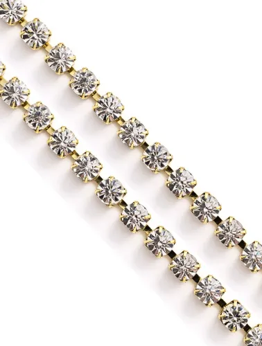 DOU. CORRENTE STRASS TOKBIJOUX SS8 ROLO C/100M
