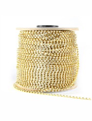 DOU. CORRENTE STRASS TOKBIJOUX SS8 ROLO C/100M