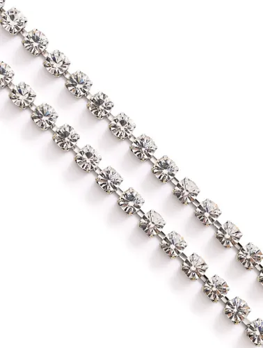 PTA. CORRENTE STRASS TOKBIJOUX SS8 ROLO C/100M